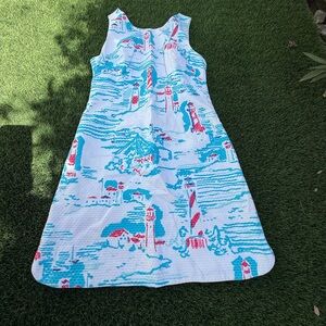 Lilly Pulitzer Lighthouse Shift Dress Size 4